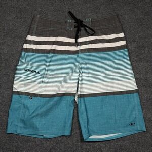 O'NEILL  Men's Blue Gray Swim Trunk Board Shorts 29